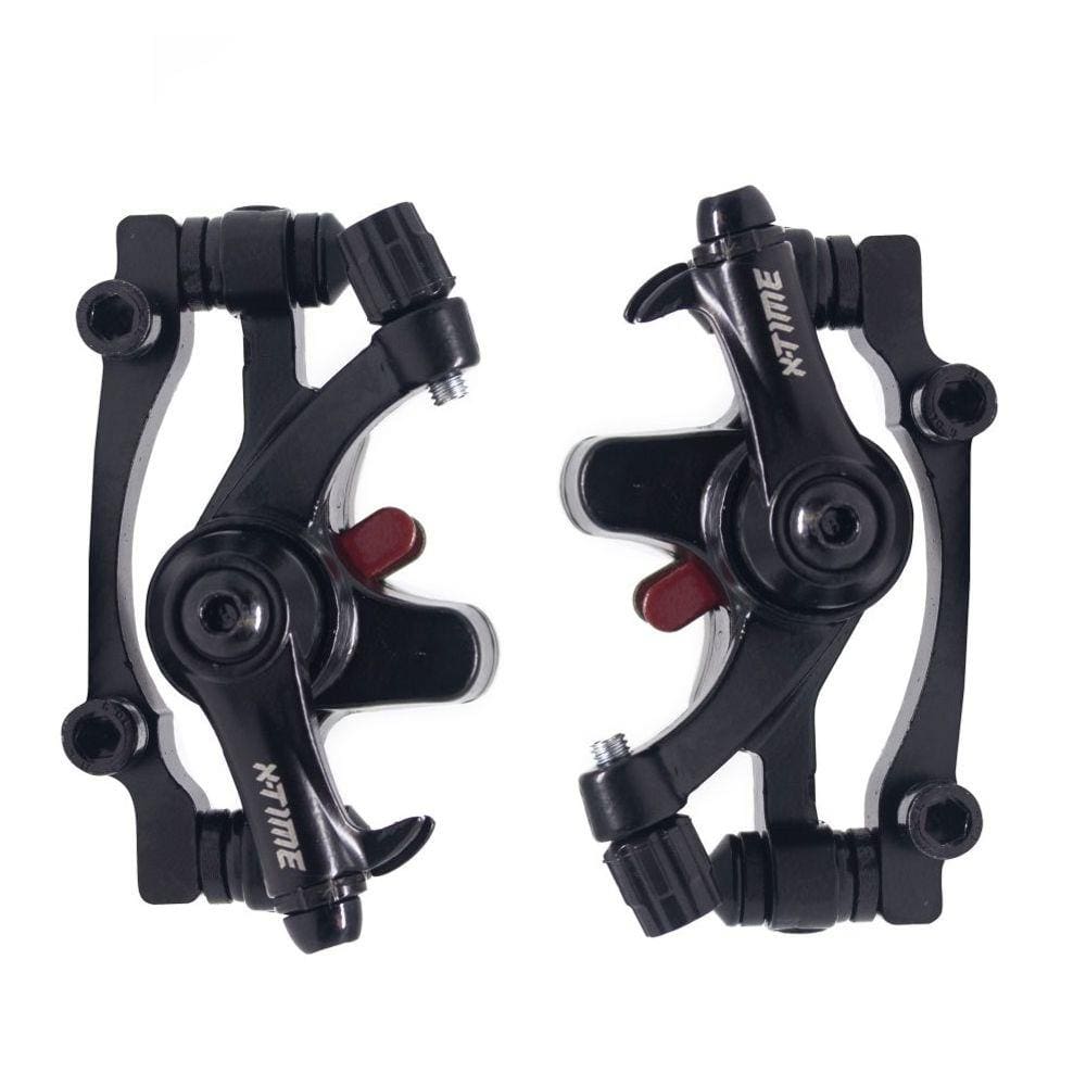 Kit 2 Pinças de Freio A Disco Para Bicicleta Dianteiro e Traseiro 160mm X-Time