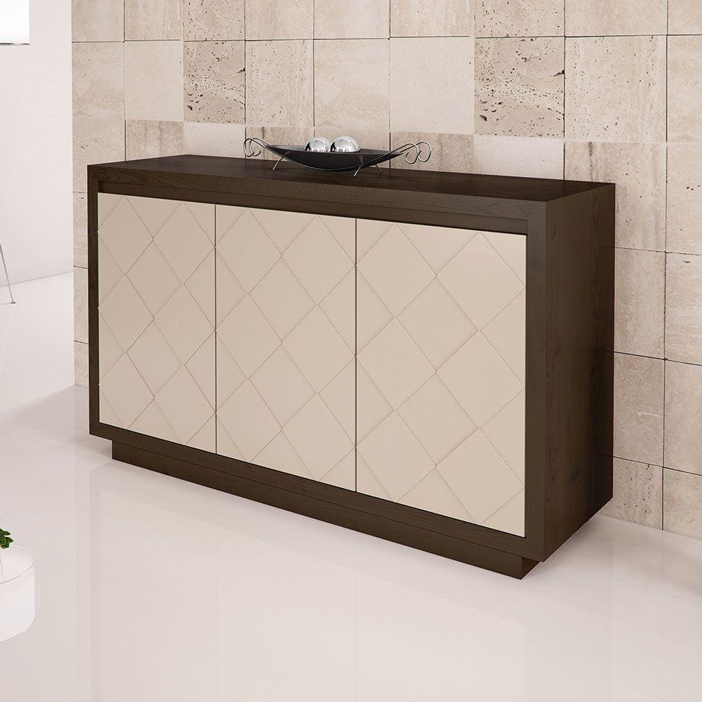 Buffet Xadrez 3 Portas 136cm 6158 Tabaco