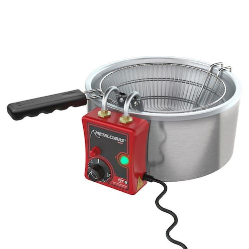 imagem-Tacho Para Frituras Elétrico Inox 5L TFRE05 Metalcubas - 127v - 110V