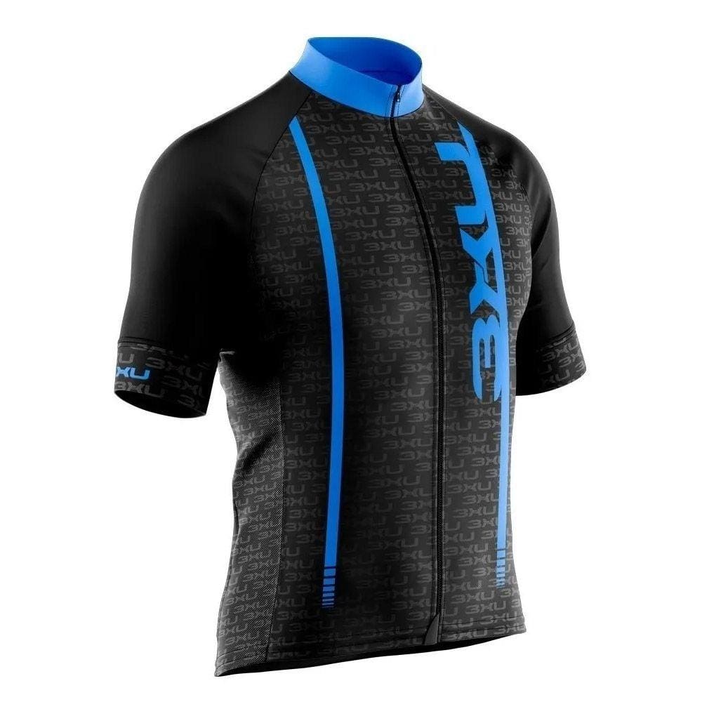 Camiseta Masculina Ciclismo Refactor 3xu Multiplied Azul - SSX Multicoisas