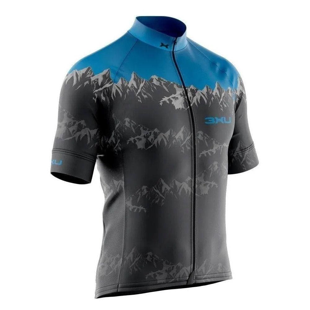Camisa Ciclismo Masculina Refactor 3xu Enduro Azul - SSX Multicoisas