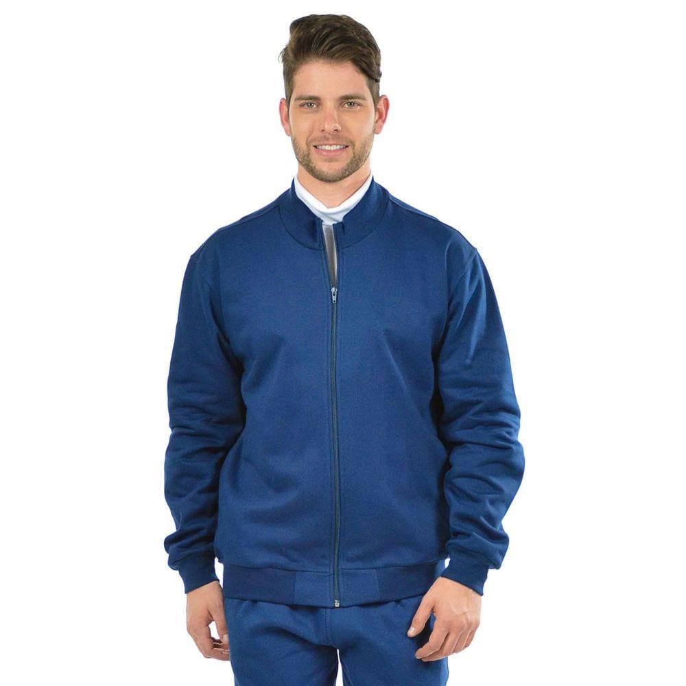 Jaqueta moletom flanelado básica masculina fenomenal