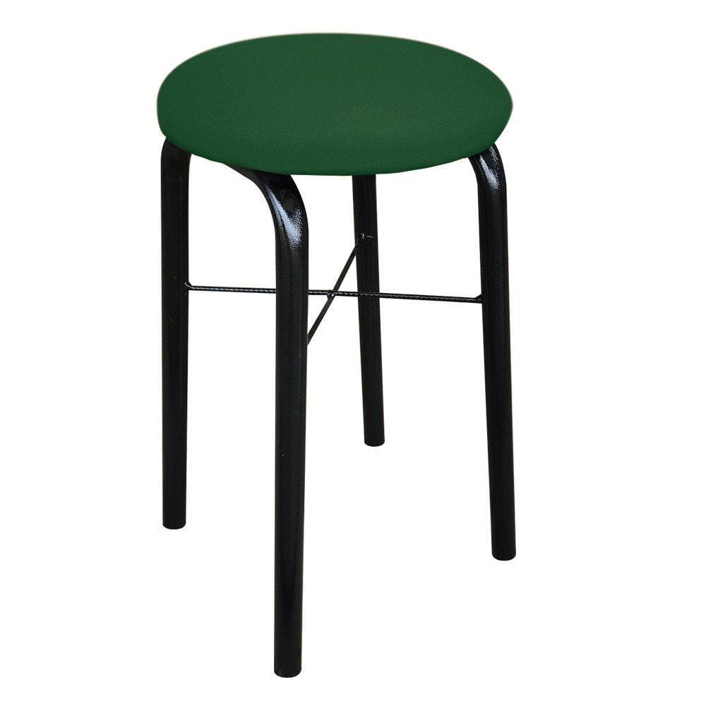 Banqueta Baixa Manu Suede Verde