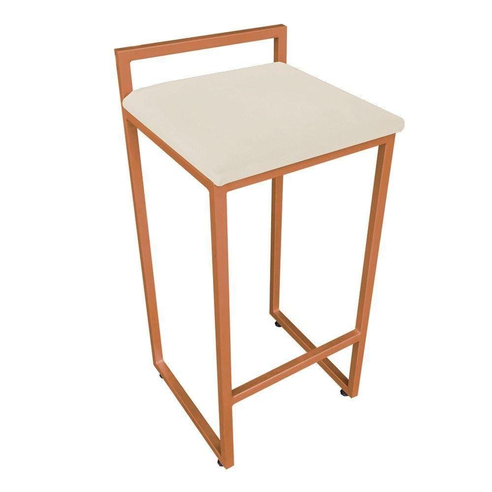 Banqueta Pietra Suede Bege