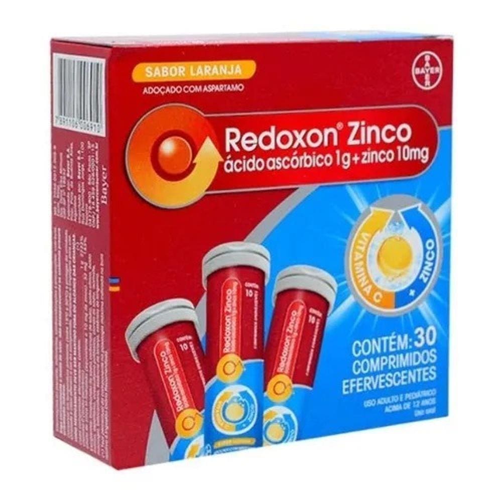 Kit Redoxon Tripla Ação Bayer 30 Comprimidos Efervescentes