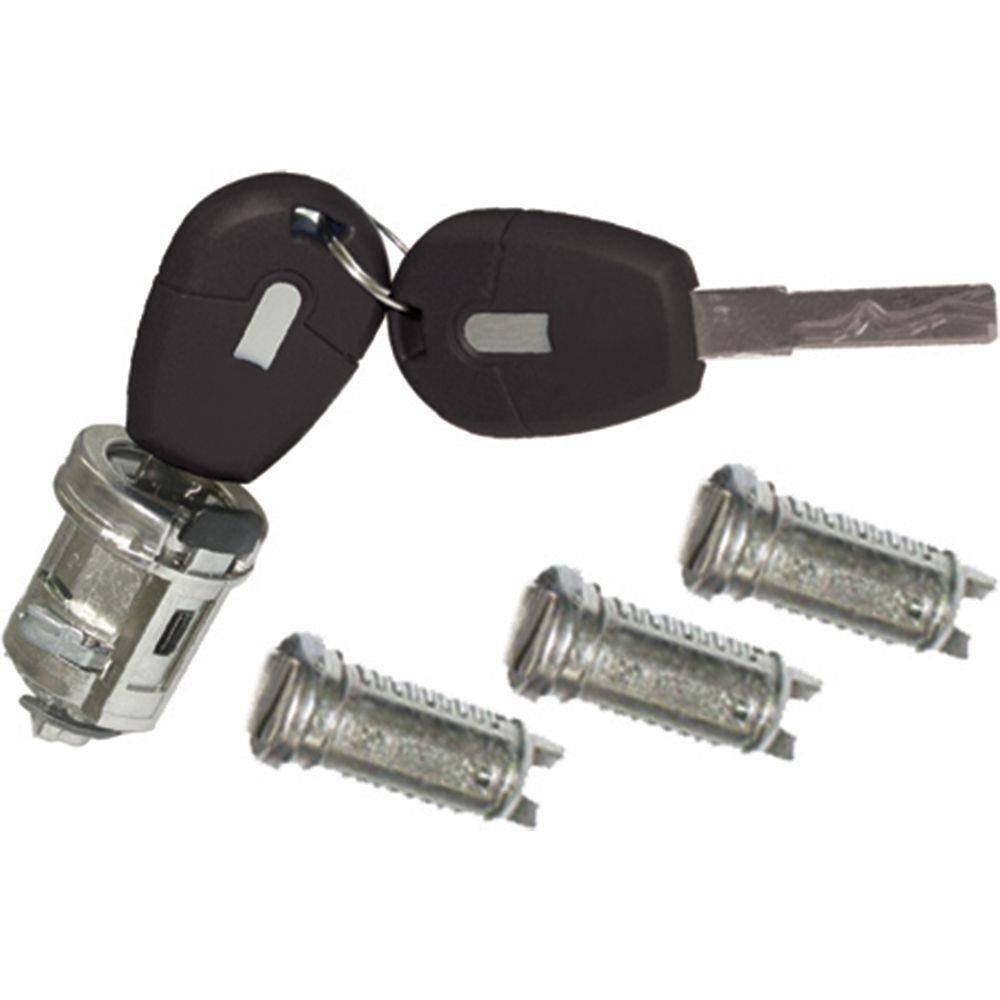 Conjunto Cilindro Ignição Porta Porta-mala Strada F2 Após 04