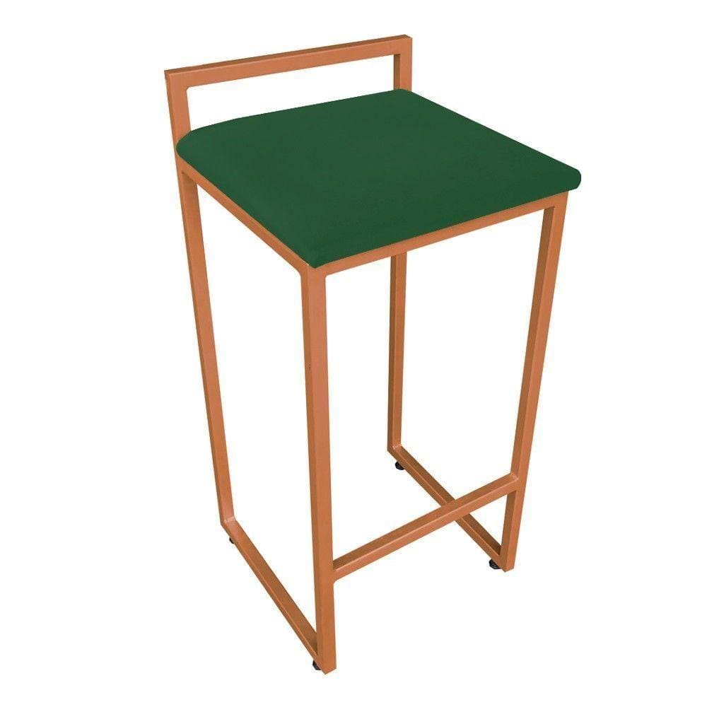 Banqueta Pietra Suede Verde