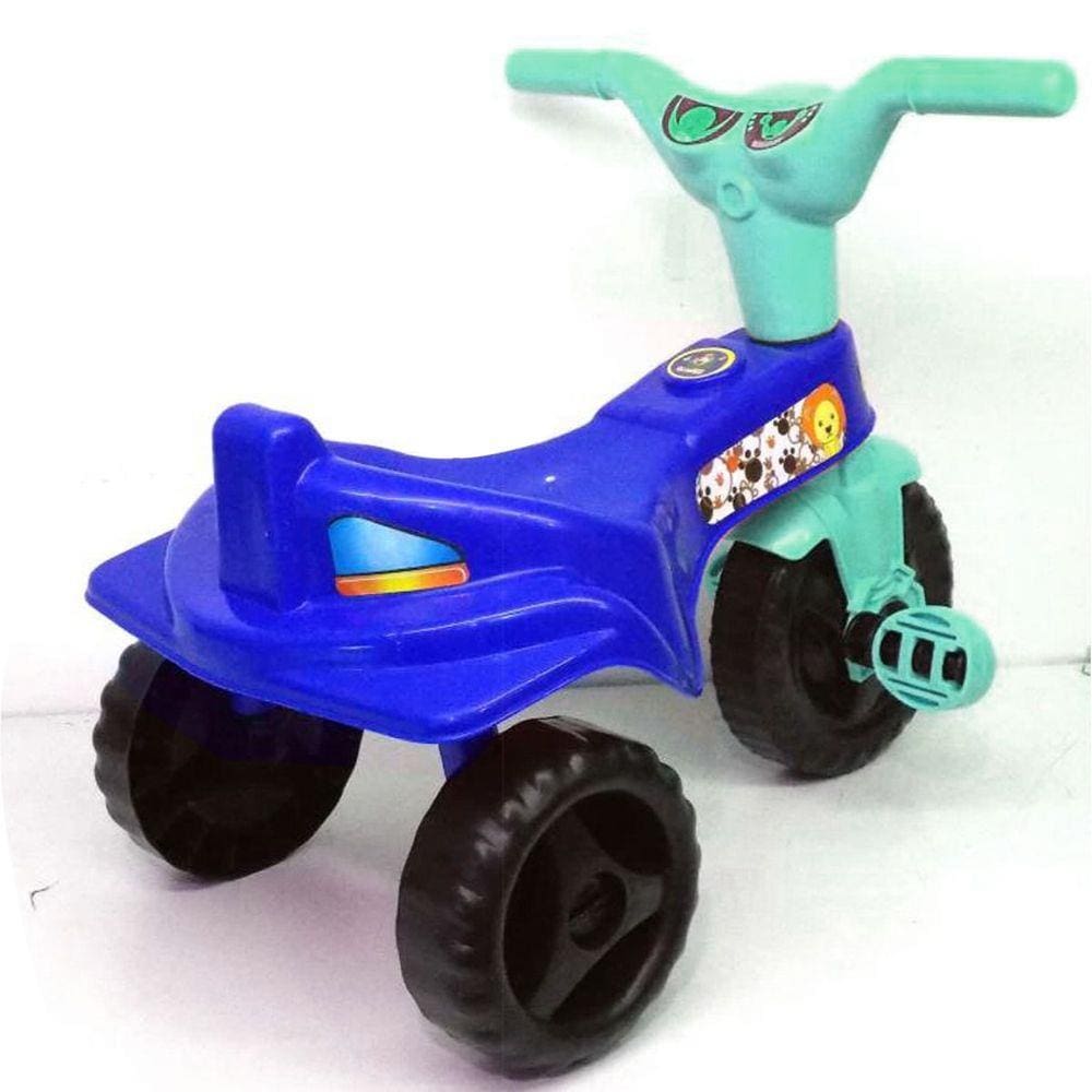 TOTOKA PLUS AZUL BEBÊ INFANTIL CARRINHO MOTOCA QUADRICICLO - Ri Happy