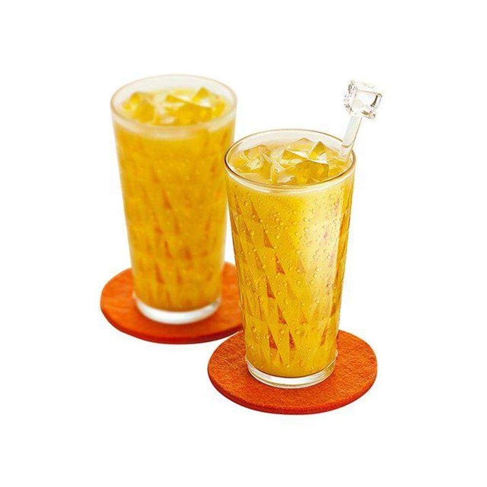 Jogo de 2 Copos de Vidro Vitrage Long Drink Nadir 350ml