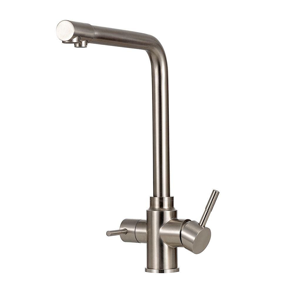 Torneira Para Cozinha Gourmet Misturador Monocomando Pojuca Pingoo.casa - Prata