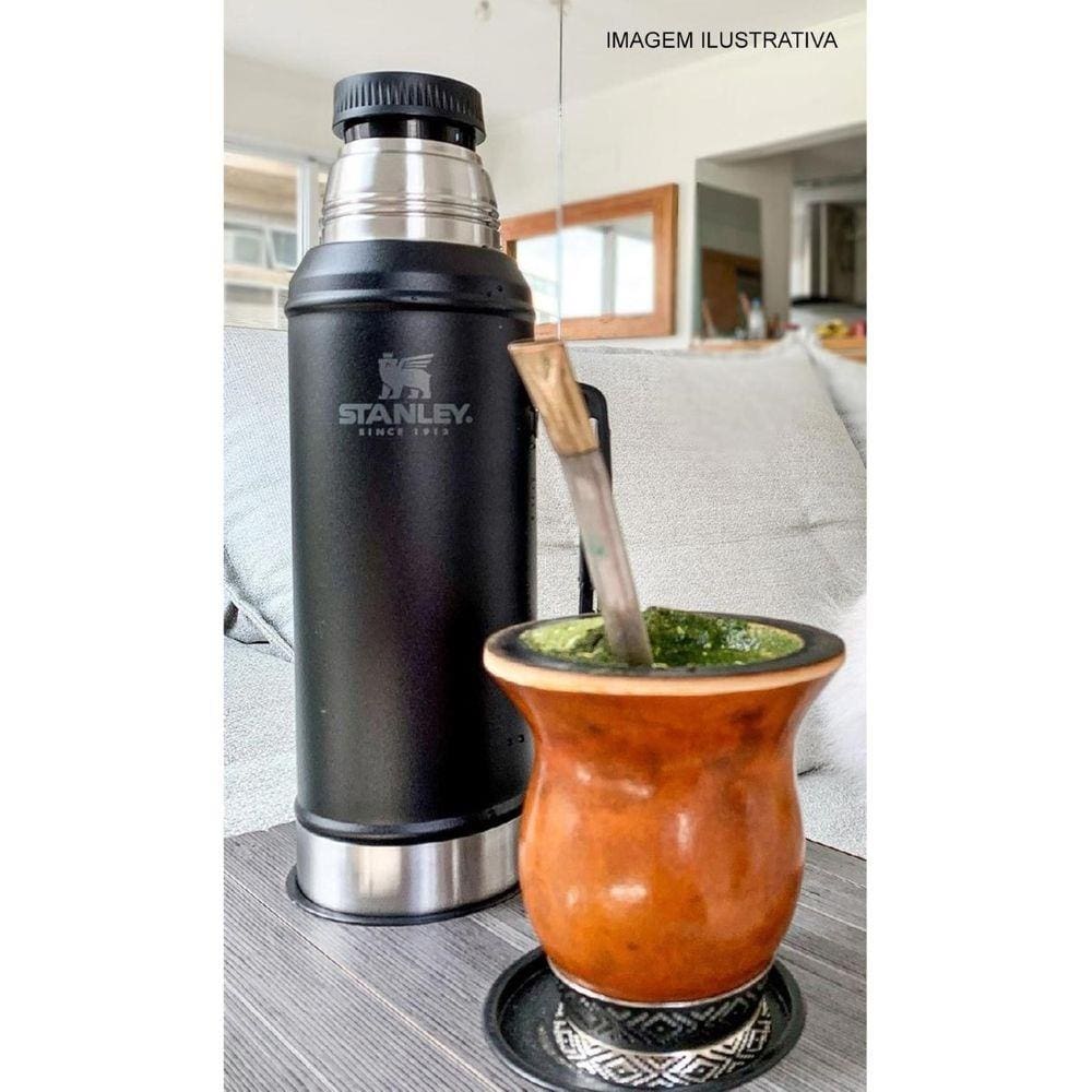 Garrafa Térmica Classic Preta 950 ml Stanley