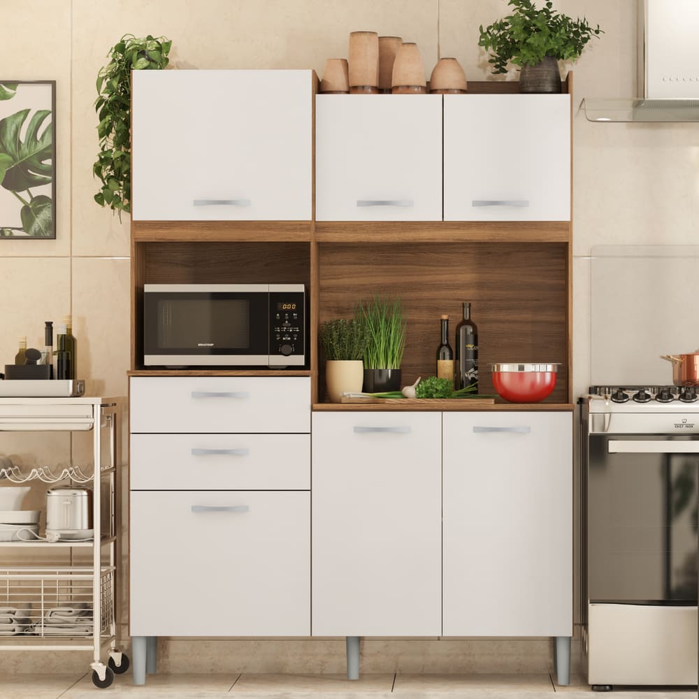 Cozinha 360 cm de cor branca Lidia Tarraco LIDIA360BLA - Comprar com preços  económicos