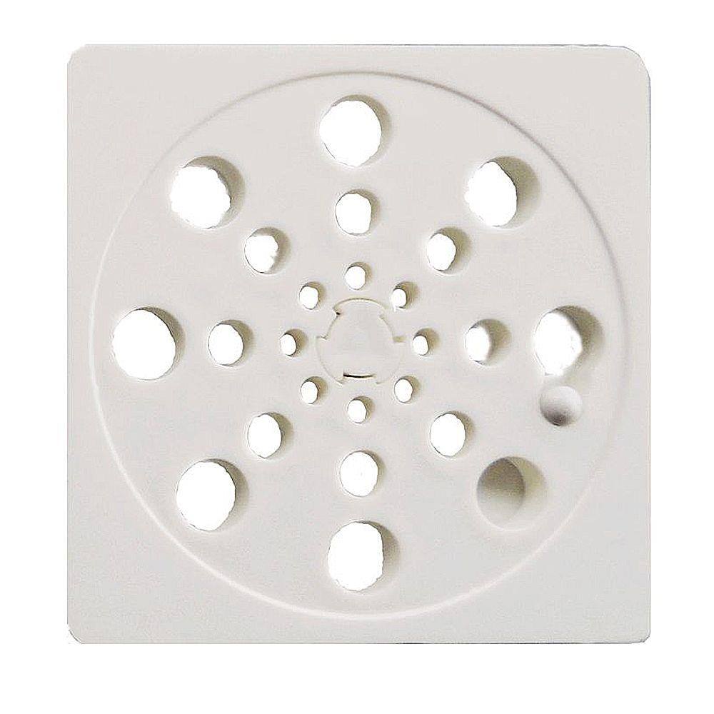 Grelha para ralo plástica quadrada japones Overtime 100mm