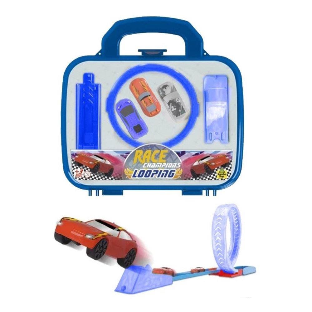 Pista De Corrida Maletinha Looping Race - Samba Toys