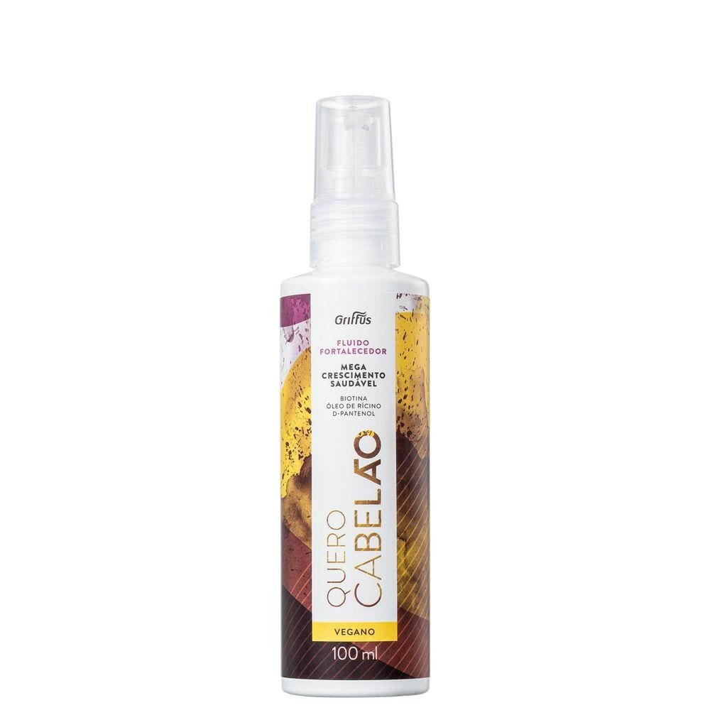Griffus Quero Cabelão - Fluido Tratamento Capilar 100ml