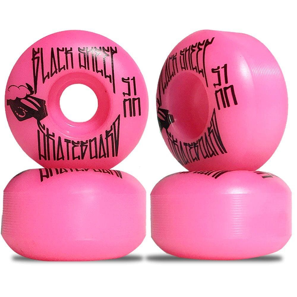 Roda Skate Black Sheep 51mm 95a Rosa