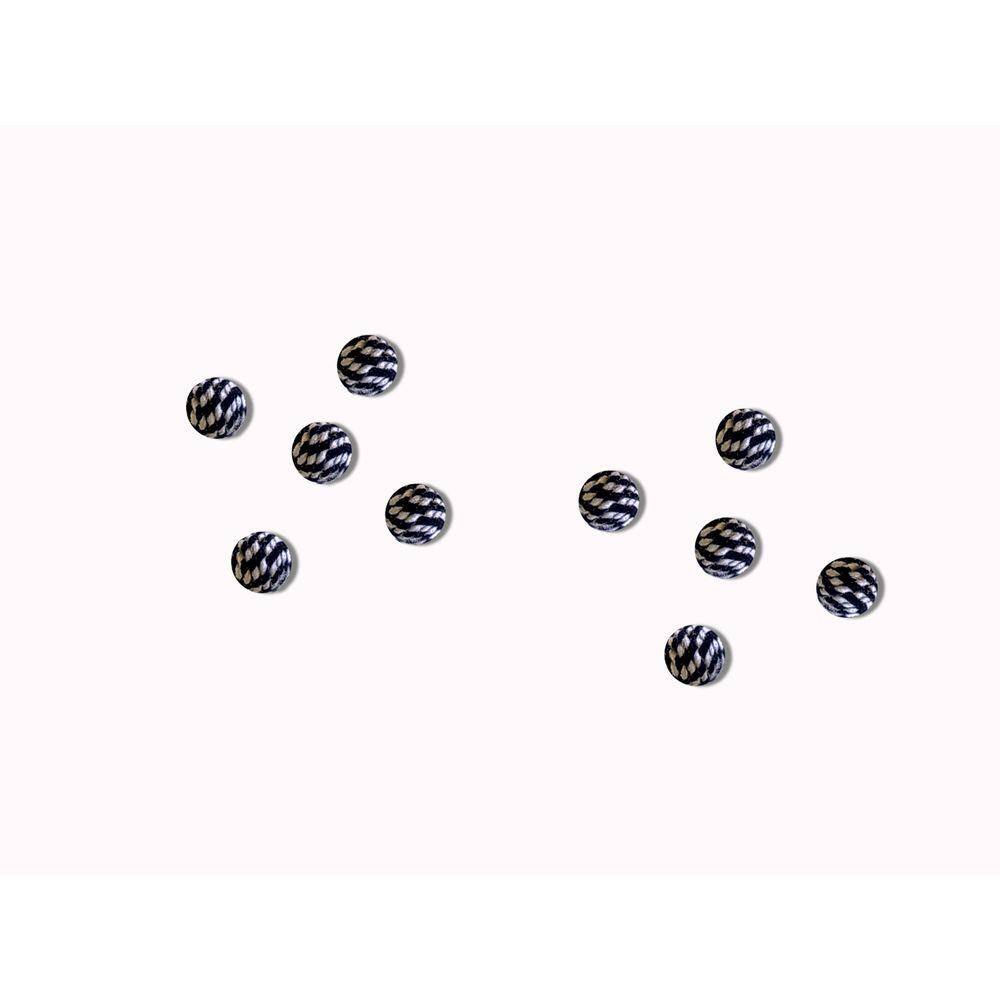 10 Bolas De Lã Para Futebol De Botão - Klopf - Cód. 4055