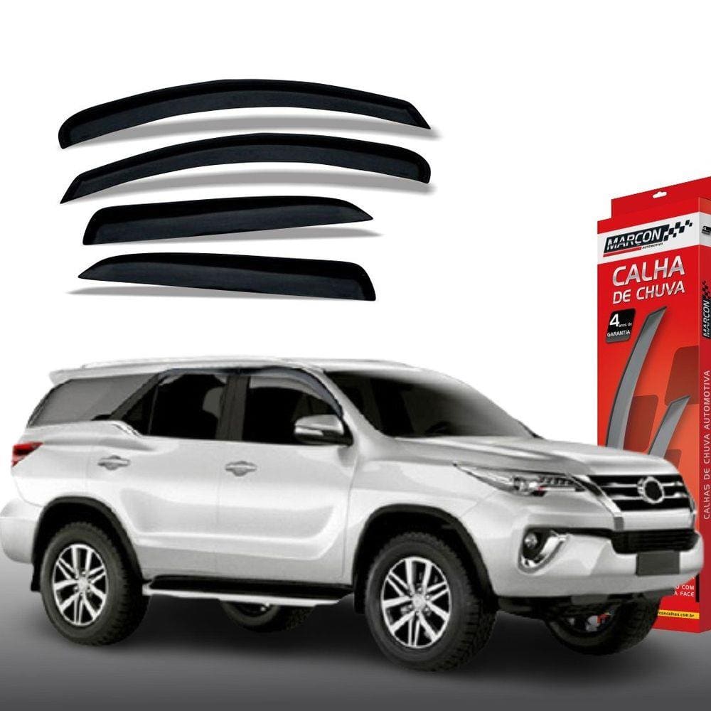 Calha de Chuva Hilux SW4 2016 em Diante 4 Portas Toyota Marçon