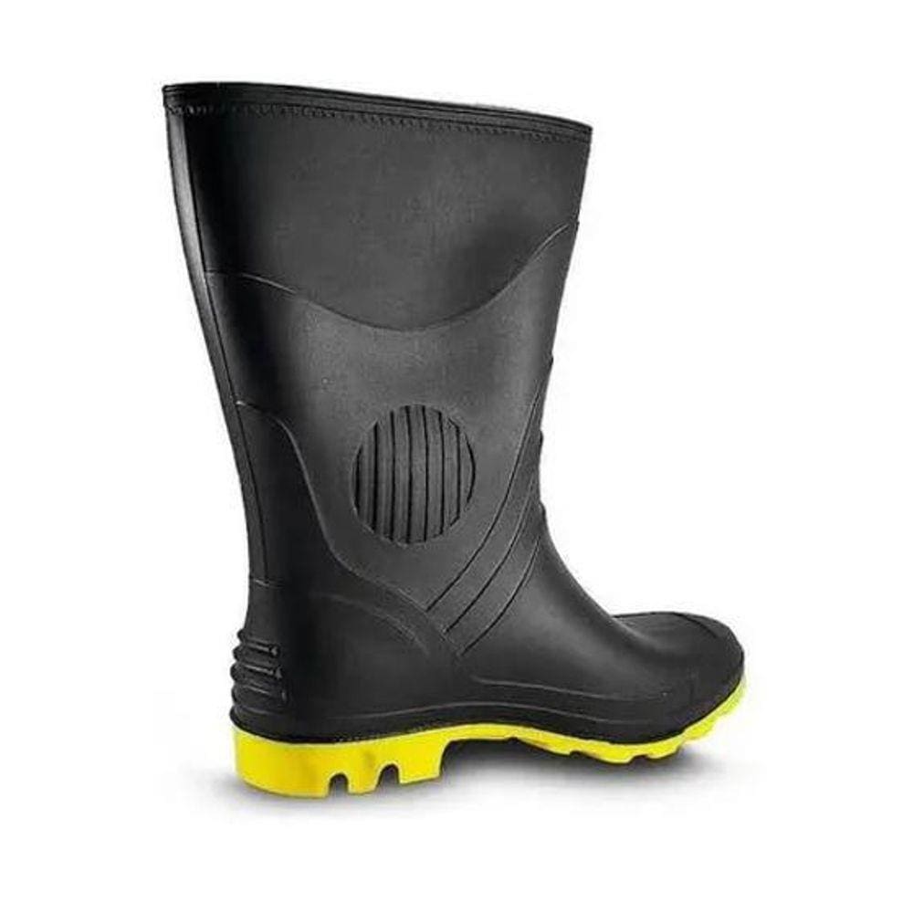 Bota De Borracha Galocha Chuva Pvc Cano Médio Nº 38 Grendene