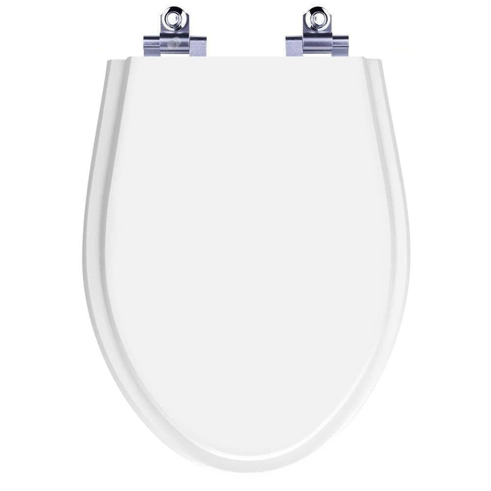 Assento Sanitário Laqueado Soft Close Victoria Branco