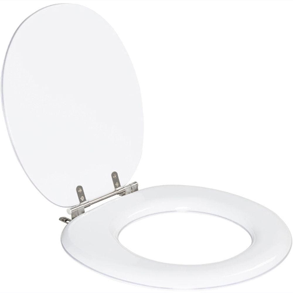 Assento Sanitário Almofadado Araxa Branco