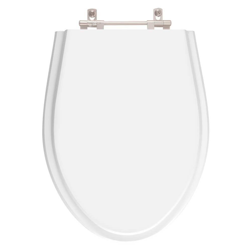 Assento Sanitário Poliester Absolute Branco