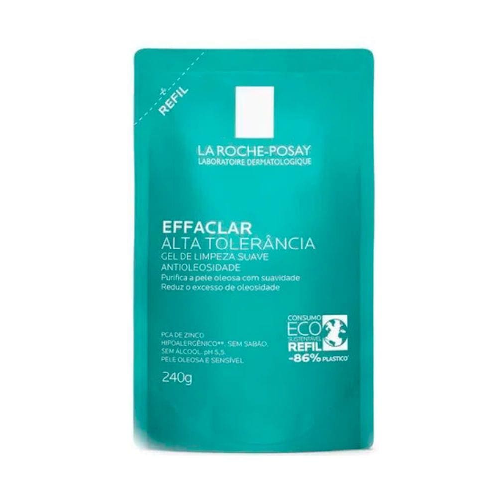Gel de Limpeza Facial Effaclar Alta Tolerância La Roche-Posay Refil 240g