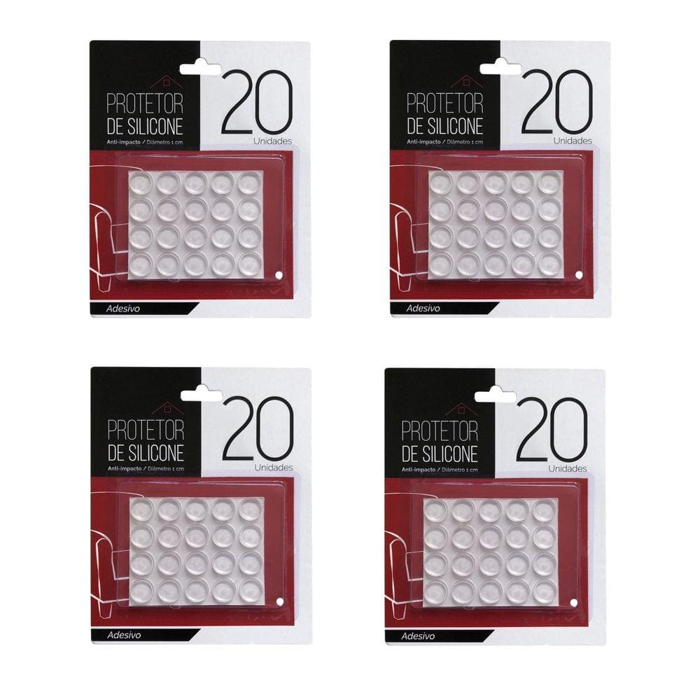 80 Gotas Silicone Adesivo Protetor De Impacto Vidro Móveis Multiuso