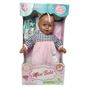 Boneca Bebe Reborn by Baby Dolls molde Chloe Com Corpo pano versao 4 -  Carrefour