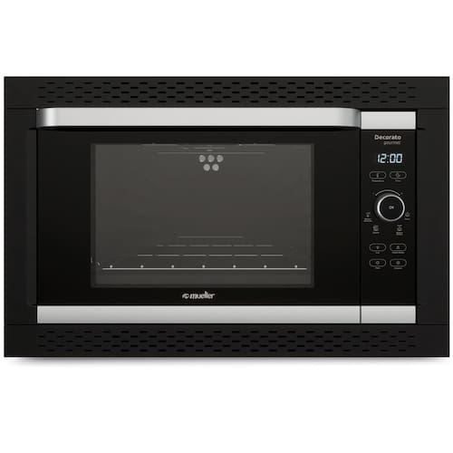 imagem-Forno Elétrico Digital Decorato Gourmet Preto 44 Litros - 220V