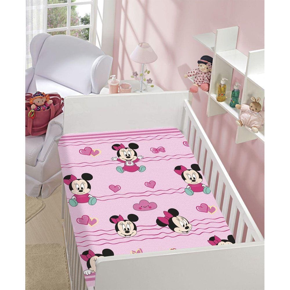 Manta Soft Microfibra Disney Baby Minnie 90CmX1,10Cm