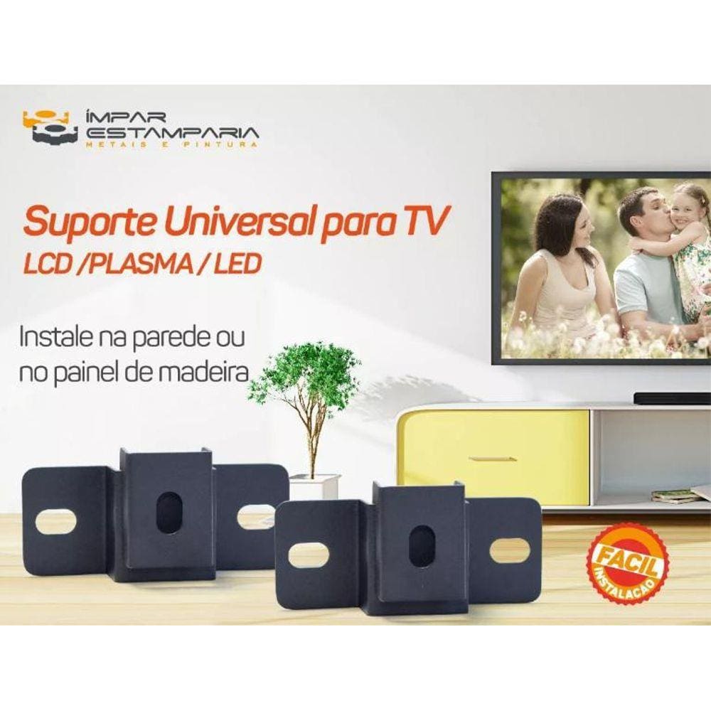 Suporte Para Tv Universal Tipo Fixo