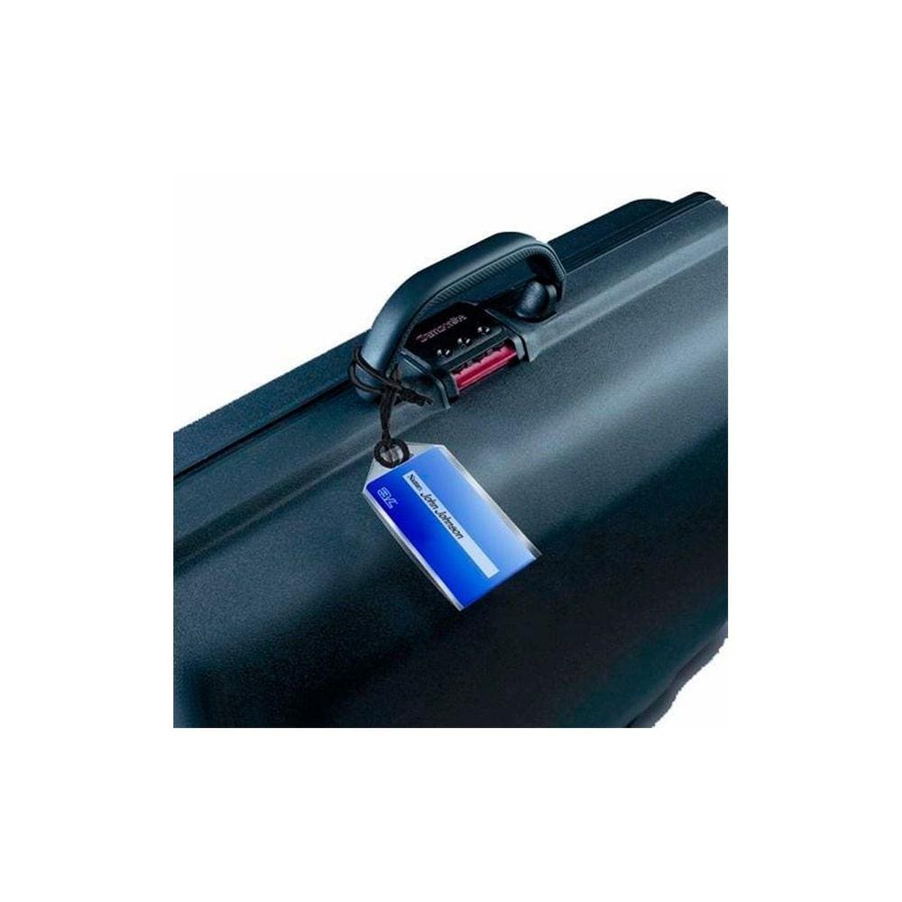 Lâmina para Plastificação A Frio Etiqueta de Bagagem 02 Unds