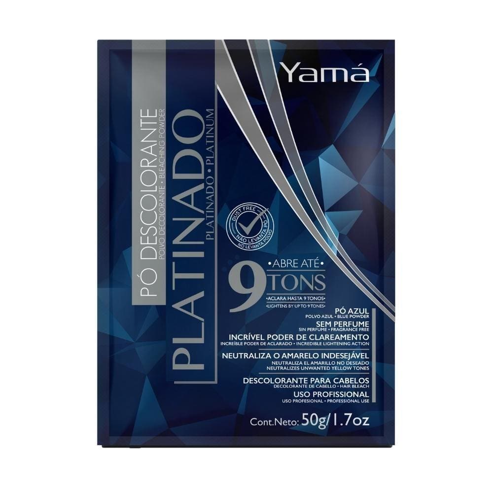 Pó Descolorante Para Cabelo Yama Platinado 50g