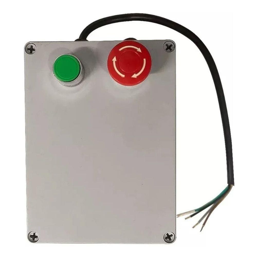 Caixa Painel De Comando Liga/desliga Para Máquinas 2cv Trif