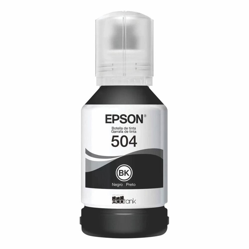 Refil Tinta Epson Preto T504120 - Al
