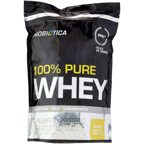 Menor preço em 100% Pure Whey Refil (825G) - Sabor Baunilha, Probiótica