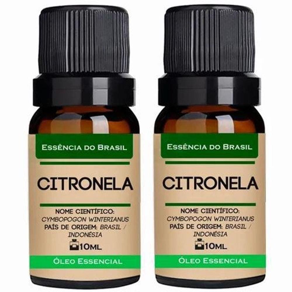 Kit 2 Óleos Essenciais - 2 Citronela 10Ml