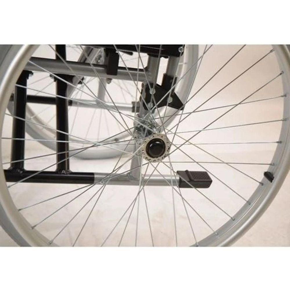 Cadeira De Rodas Em Alumínio Dobrável T40Cm D600 Dellamed