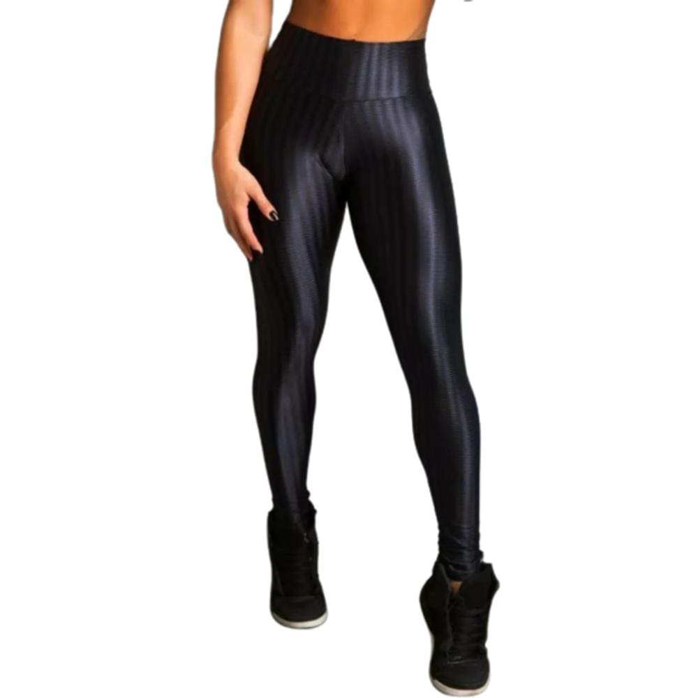 Calca K2b CalÇa Legging Brilhante Preta Calça Legging Preta K2b On