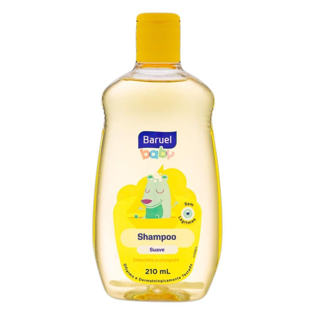 Shampoo Infantil Baruel Baby Suave 210ml