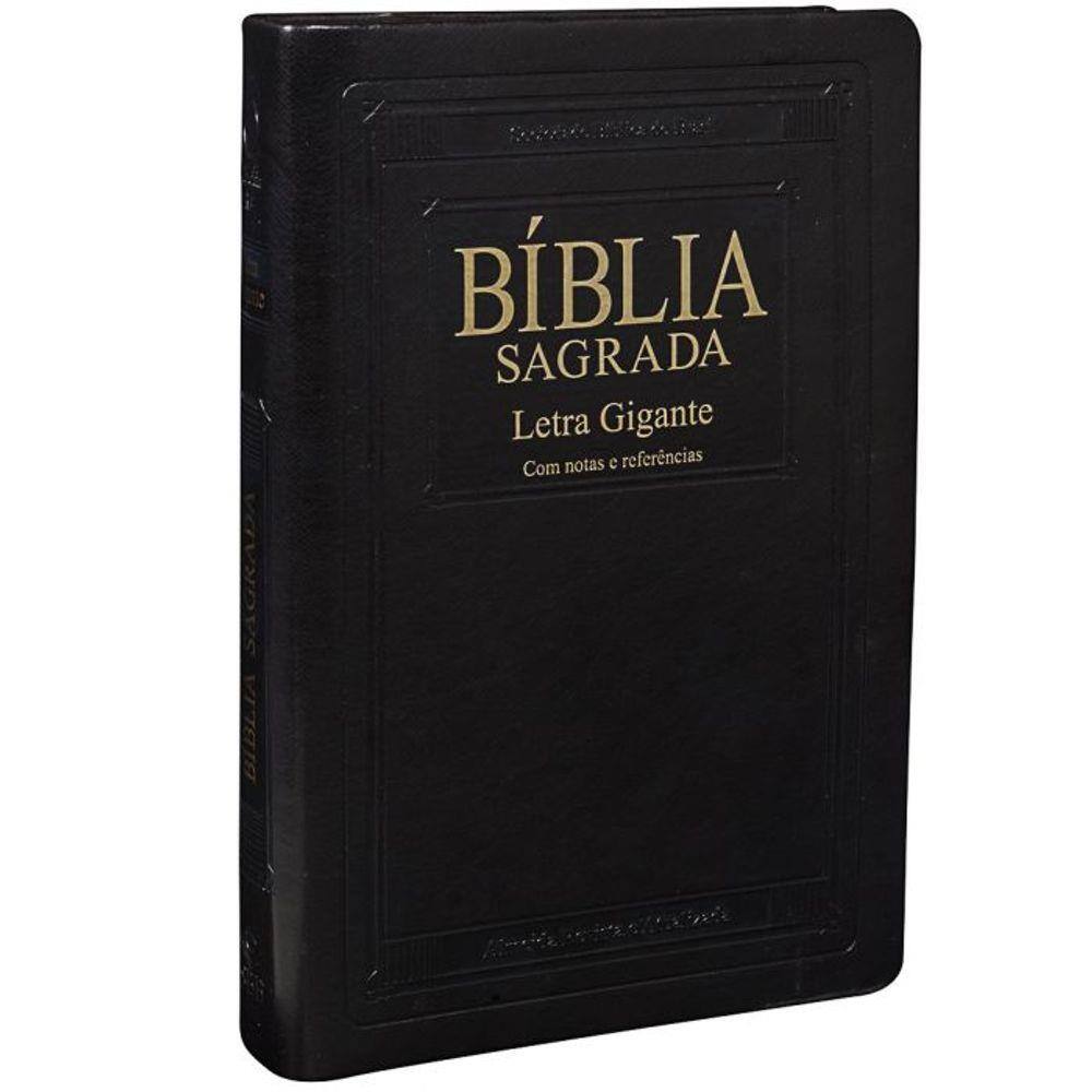 Bíblia Sagrada Letra Gigante luxo preto