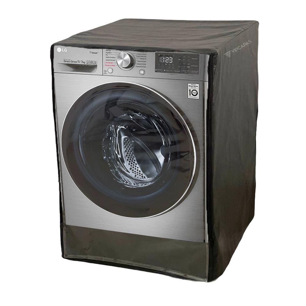 Capa Lava E Seca LG 11kg Vivace Vc2 Vc3 4 Transparecia Ziper