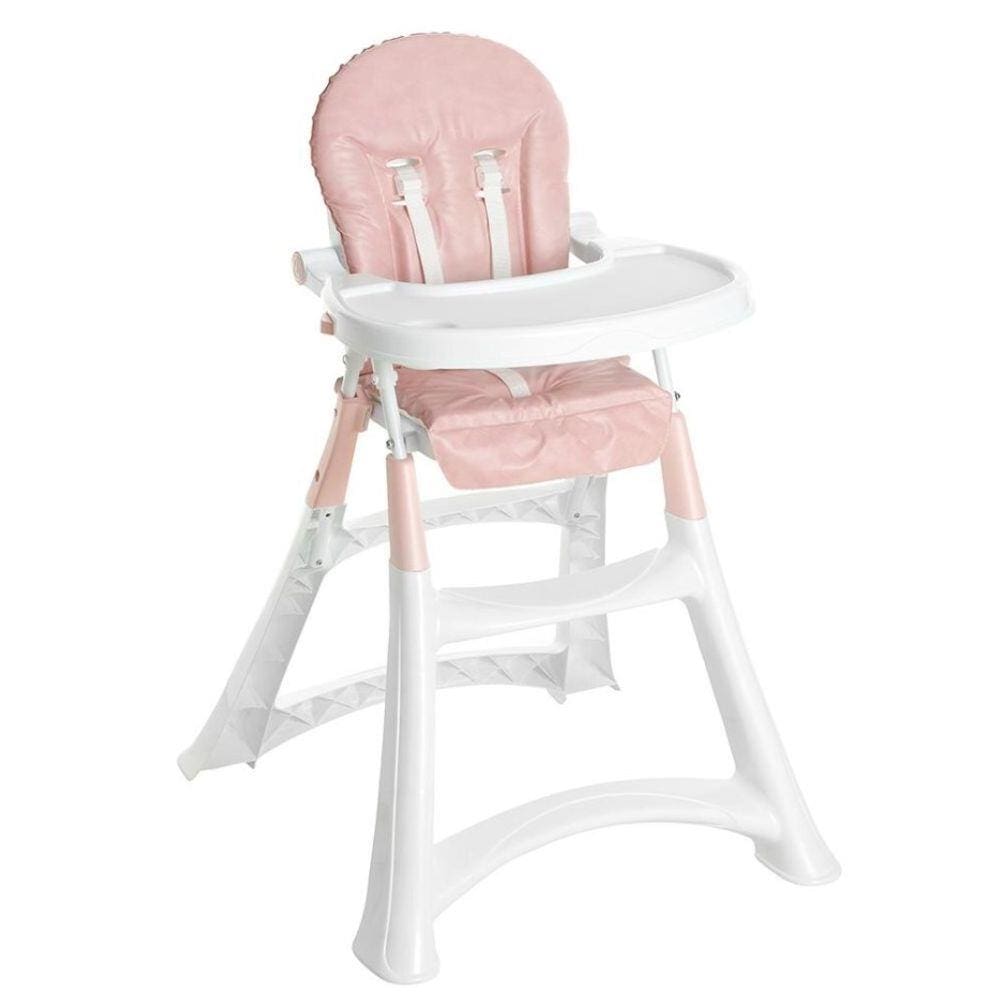 Cadeira Refeição Galzerano Alta Premium Rosa