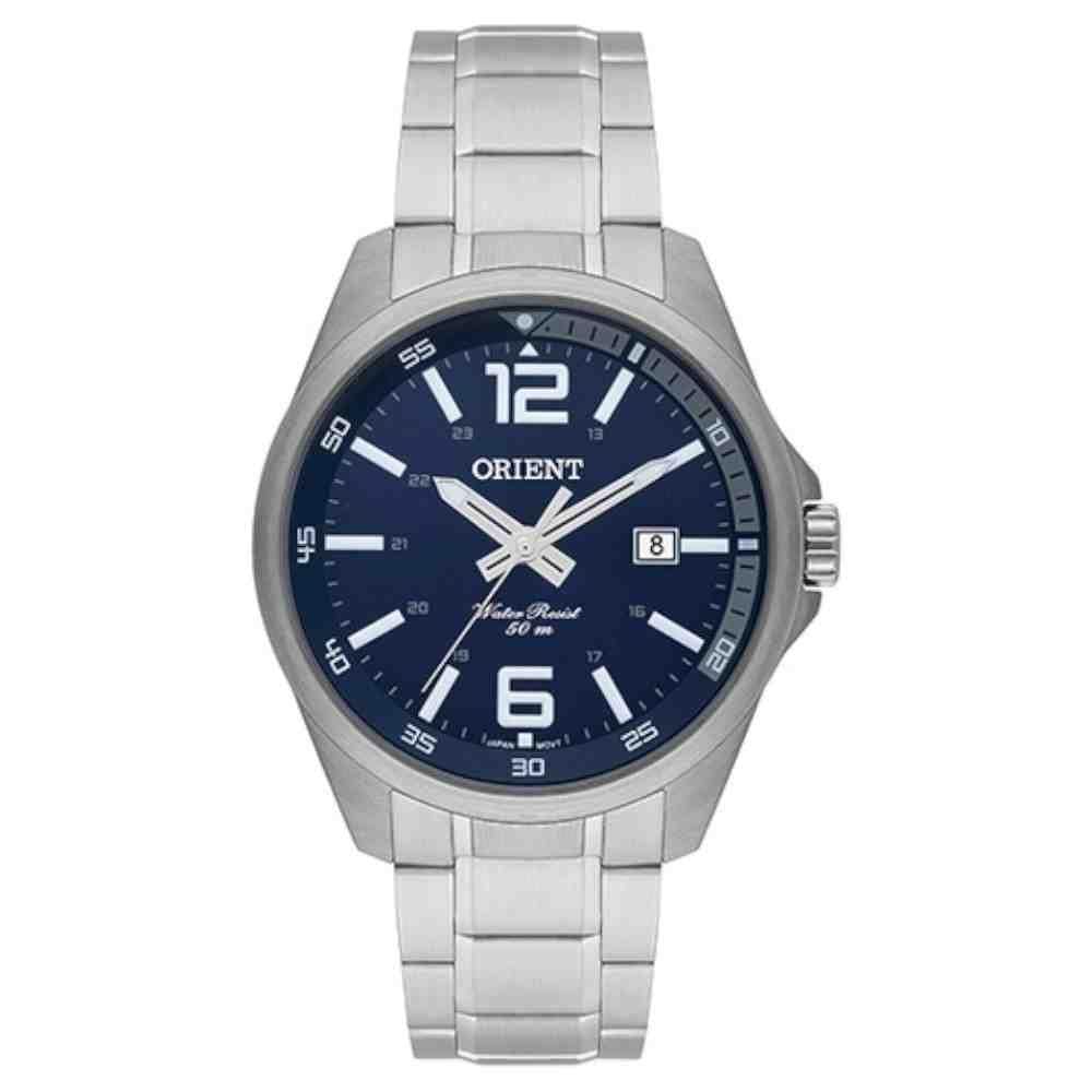 Relógio Orient Masculino Prata MBSS1275 D2SX