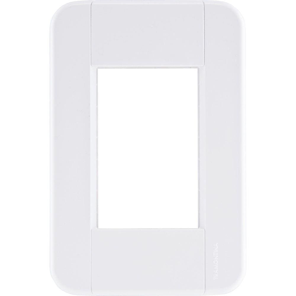Placa 3 Postos 4x2 Tramontina Tablet Branca Tramontina