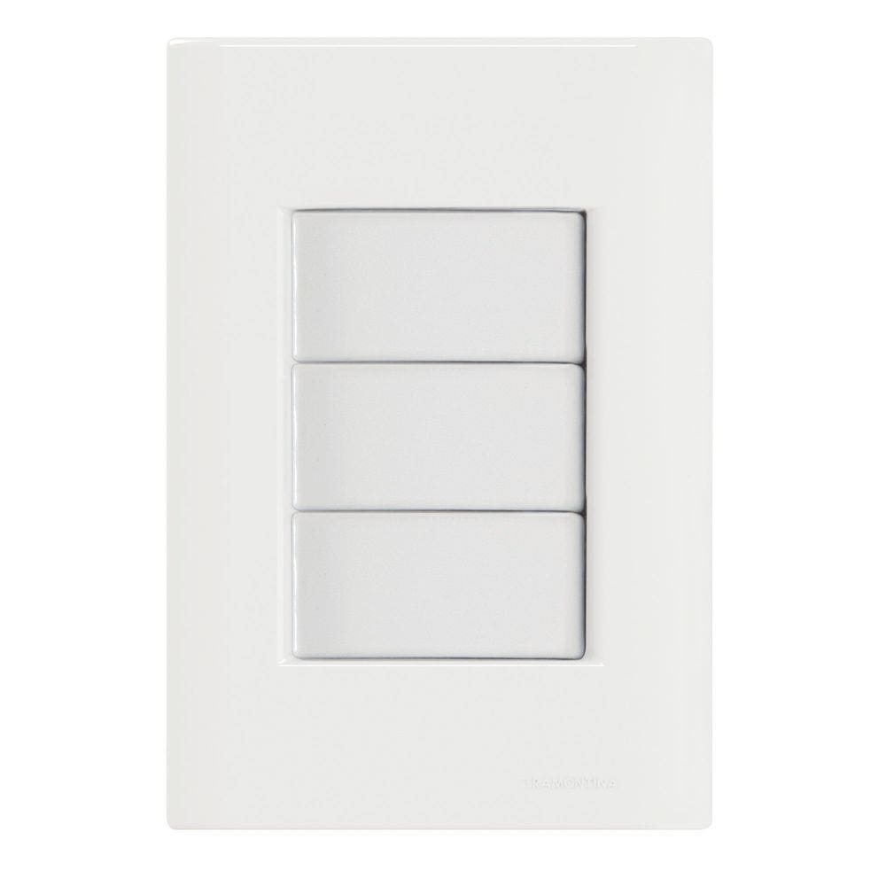 Conjunto 4x2 Cego Tramontina Giz Branco Tramontina