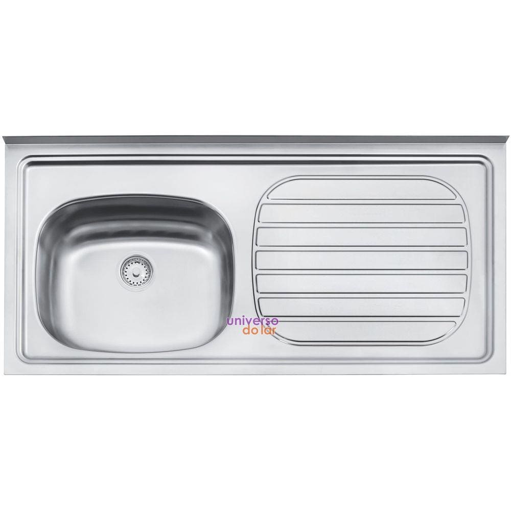 Pia de Apoio Tramontina Filo 40 FX EX 100x50 cm Aço Inox