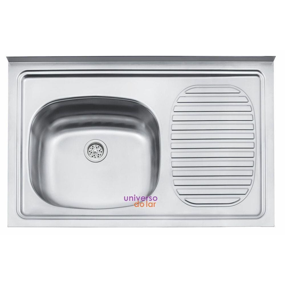 Pia de Apoio Tramontina Filo 40 FX EX 80x50 cm Aço Inox