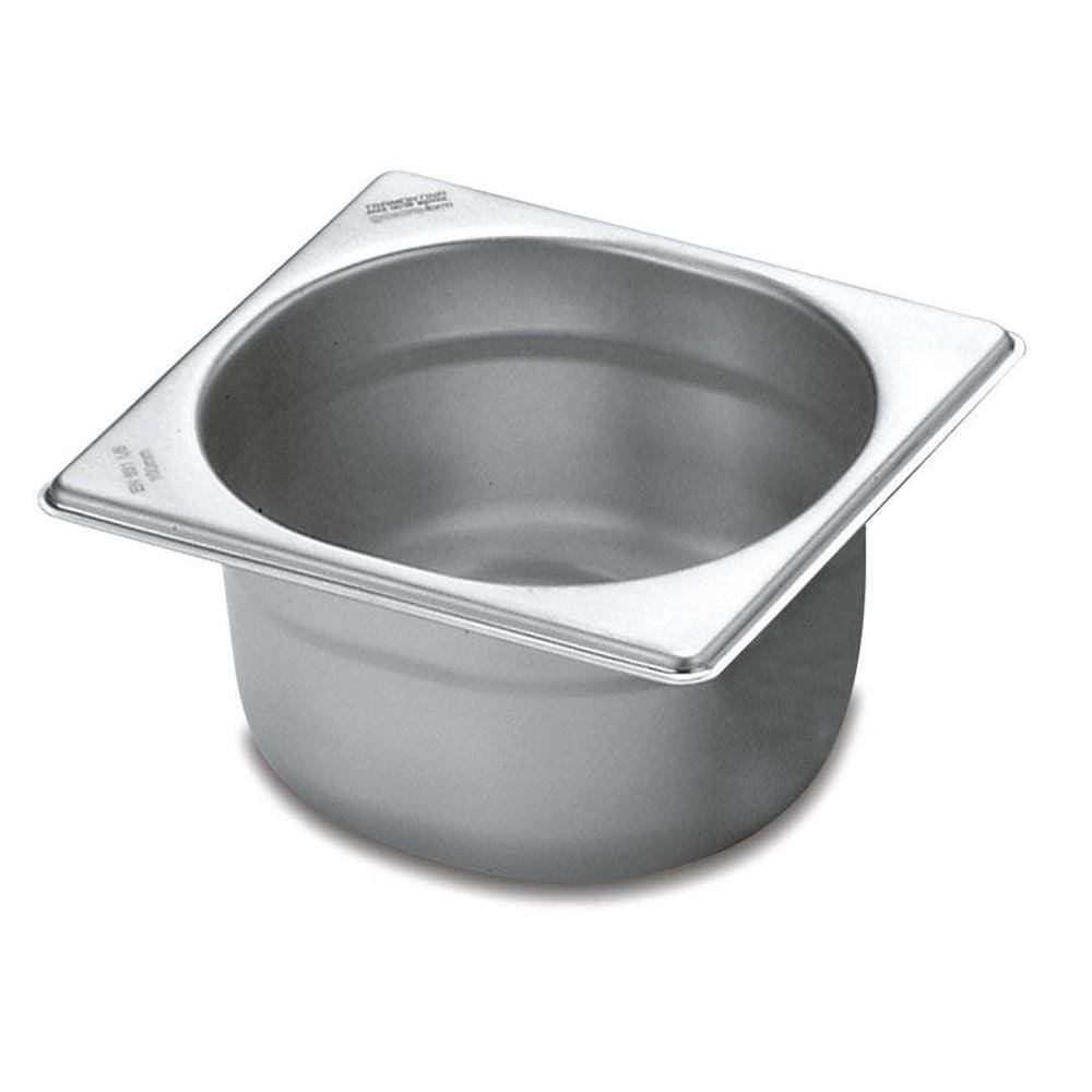 Cuba Gastronômica Tramontina 1/6 em Aço Inox sem Alças Profundidade 200 mm - Inox 304 Tramontina